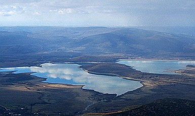 Чернореченское водохранилище обмельчало