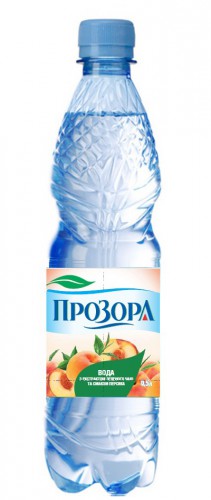 Новый освежающий негазированный напиток «Прозора с экстрактом зеленого чая и вкусом персика»