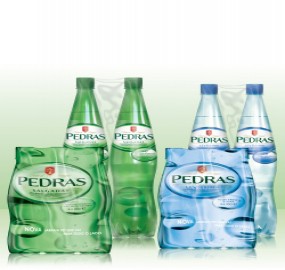 Вода питевая газированная Agua das Pedras